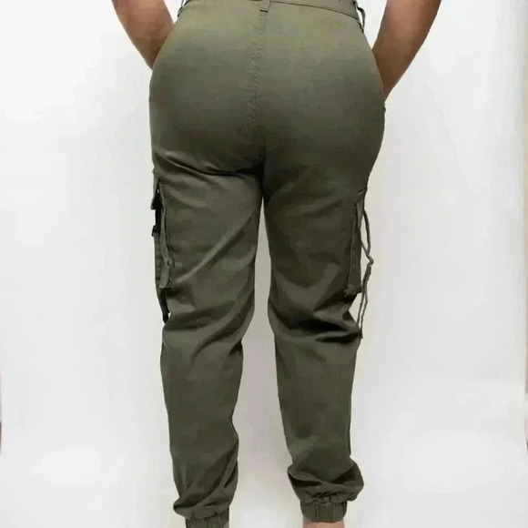 Jumping Through Hoops Olive Cargo Pant - Picture 4 of 4